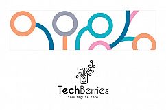 Tech Berries - Electronic Chip Plant Technical Stock Logo Template Product Image 3