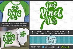 Can&#039;t Pinch This SVG - Kids St. Patricks Day Shirt - 1070 Product Image 1