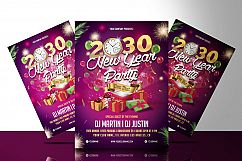 NEW YEAR PARTY FLYER 1 Product Image 1