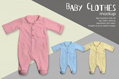Baby Clothes Mockup Product Image 2