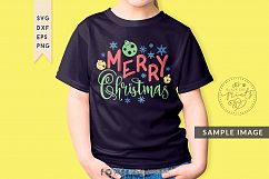 Merry Christmas Kids SVG DXF EPS PNG Product Image 2