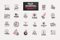 Old School Hipster Logo Badges 2 Product Image 9