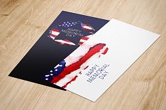 Old America. Watercolor Flag USA. Grunge elements. Product Image 2