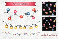 Watercolor Christmas cliparts Product Image 6