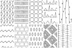 Simple Line Handdrawn Patterns Product Image 5