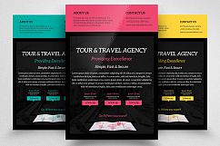 World Tour &amp; Travel Agency Flyer Product Image 1