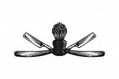 barber logo design inspiration Product Image 1