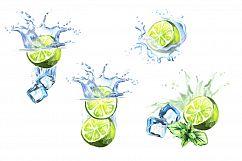 Fresh Mojito. Watercolor collection Product Image 4