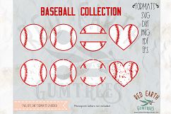 Baseball balls bundle in SVG,DXF,PNG,EPS,PDF format Product Image 2