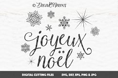 Joyeux Noel - Merry Christmas SVG Files Product Image 1