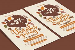 Thanksgiving Flyer Product Image 3