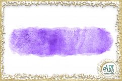Brush Strokes in Violet Glitter - Digital Clipart 24 of beautiful PNG files Product Image 4