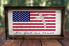 Stars and Stripes Patriotic Bundle of SVG DXF cut ready file Product Image 6