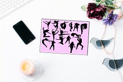 Set of 46 people silhouettes Product Image 2