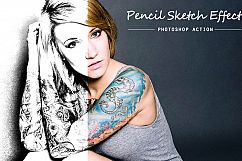 Pencil Sketch Photoshop Action Product Image 1