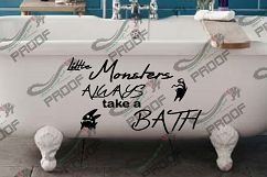 Little Monsters Always Take A Bath Product Image 2