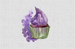 Watercolor mix cool ice cream PNG set Product Image 2