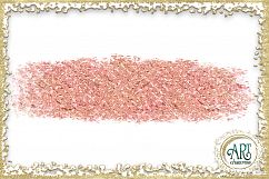 Brush Strokes in Blooming Dahlia - Pink Glitter - Digital Clipart 30 of beautiful PNG files Product Image 13