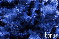 22 Watercolor blueberry brushes. Product Image 10
