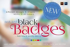 Not just black badges ;-) Product Image 1