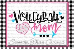Volleyball svg Volleyball Mom svg Product Image 1