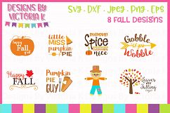Fall Bundle SVG Cut Files Product Image 1