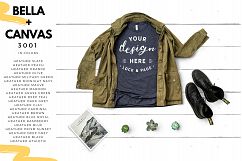 T-Shirt Mockup Mega Bundle Fall Winter Bella Canvas 3001 Product Image 4
