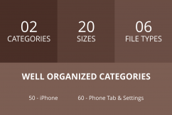 110 Mobile Interface Flat Greyscale Icons Product Image 3