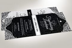 Black White Luncheon Flyer Template Product Image 2
