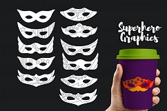 Counting stars in superhero masks / math graphics Product Image 4