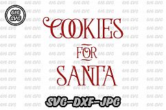 Cookies for santa SVG Product Image 1