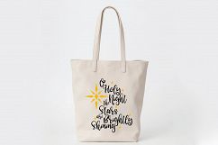 O Holy Night SVG - Christmas SVG Cut File - DXF PNG EPS JPG Product Image 8