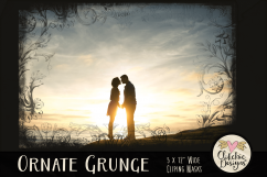 Grunge Clipping Masks - Ornate Photoshop Masks &amp; Tutorial Product Image 4