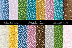 Random Metallic Dot Patterns Product Image 1