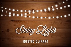 String Lights Clip Art Set - PNG, AI Product Image 5