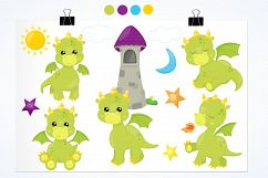 Dragon graphics and illustrations Product Image 3