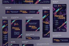 Fitness Workout Gym Training Design Templates Bundle Product Image 11