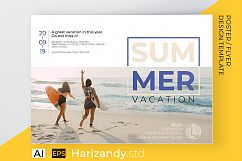 summer vacation template Product Image 2