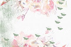 Butterflys Digital Paper, vintage paper, butterfly, Scrapbook album, Love, butterfly print, wedding print paper, low price, St. Valentine Product Image 3