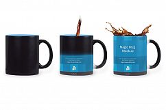 Black Magic Coffee Mug Design Mockup Product Image 1