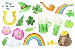 Watercolor St Patricks Day Collection Product Image 2
