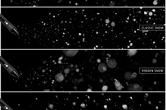 Snow, Fog, Frost Photoshop Brushes Product Image 8