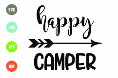 Happy Camper SVG File Product Image 1