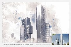 Architecture Sketch Photoshop Action Product Image 12