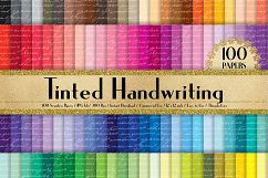 100 Seamless Antique Handwriting Digital Papers Product Image 1