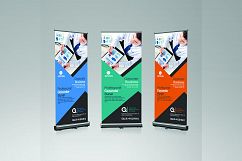 corporate roll-up banner Product Image 1