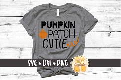 Pumpkin Patch Cutie - Fall SVG File Product Image 1
