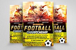 Football Championship Flyer Product Image 1