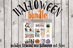 Halloween SVG Bundle-cut files for Cricut, Silhouette Product Image 1