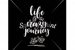 life is a crazy journey Printable Product Image 2